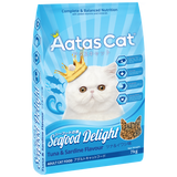 Aatas Cat, Cat Dry Food, Seafood Delight, Tuna & Sardine (2 Sizes)