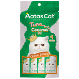 Aatas Cat, Cat Treats, Crème Purée, 4 bags for $10 (6 Types)