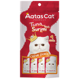 Aatas Cat, Cat Treats, Crème Purée, 4 bags for $10 (6 Types)