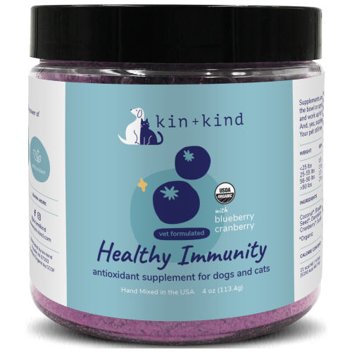 Kin+Kind, Dog & Cat Healthcare, Supplements, Healthy Immunity (2 Sizes)