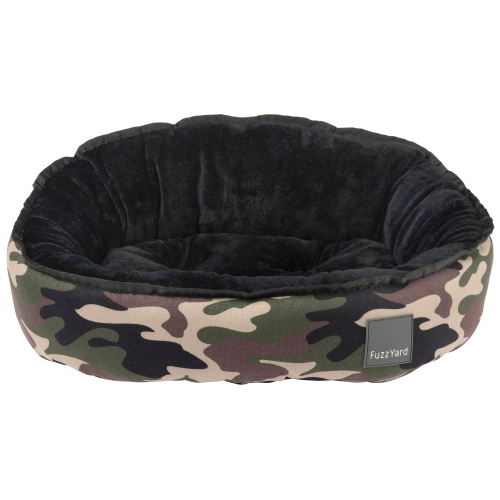 FuzzYard, Dog Accessories, Beds & Mats, Reversible Bed, Camo (3 Sizes)
