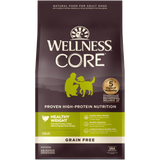 Wellness Core, Dog Dry Food, Grain Free, Healthy Weight, Deboned Turkey, Turkey & Chicken Meal (3 Sizes)