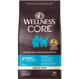 Wellness Core, Dog Dry Food, Grain Free, Ocean, Whitefish, Herring & Salmon Meal (3 Sizes)