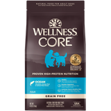 Wellness Core, Dog Dry Food, Grain Free, Ocean, Whitefish, Herring & Salmon Meal (3 Sizes)