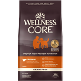 Wellness Core, Dog Dry Food, Grain Free, Original, Deboned Turkey, Turkey & Chicken Meal (3 Sizes)