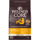 Wellness Core, Dog Dry Food, Grain Free, Puppy, Deboned Chicken, Chicken & Turkey Meal (3 Sizes)