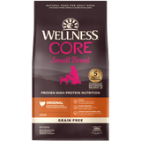 Wellness Core, Dog Dry Food, Grain Free, Small Breed, Original, Deboned Turkey, Turkey & Chicken Meal (2 Sizes)