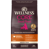 Wellness Core, Dog Dry Food, Grain Free, Small Breed, Original, Deboned Turkey, Turkey & Chicken Meal (2 Sizes)