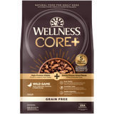 Wellness Core, Dog Dry Food, Grain Free, RawRev, Wild Game, Duck, Lamb Meal, Wild Boar & Rabbit + Freeze Dried Lamb (2 Sizes)