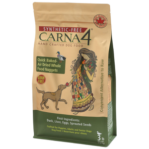 Carna4, Dog Dry Food, Air Dried, Grain Free, Duck