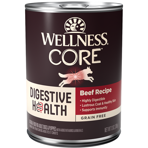 Wellness Core, Dog Wet Food, Digestive Health, Beef