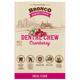 Bronco, Dog Hygiene, Oral & Dental Care, Dental Chew, Cranberry (By Carton)
