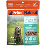 Feline Natural, Cat Food, Freeze Dried, Beef & Hoki (3 Sizes)