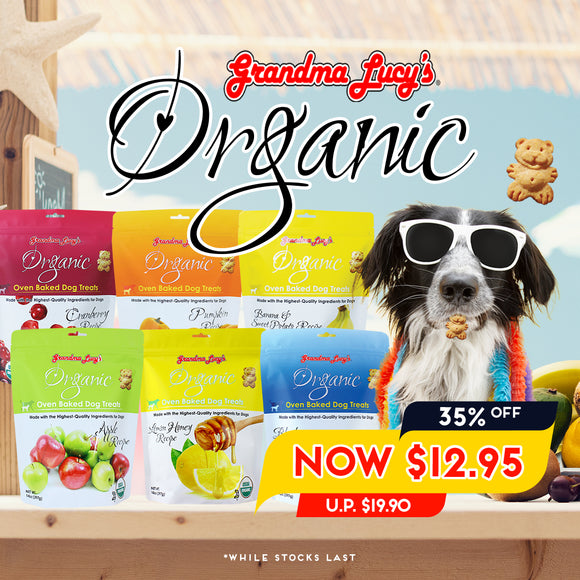 Grandma Lucy's, Dog Treats, Organic Oven Baked Biscuits, 35% Off (6 Types)