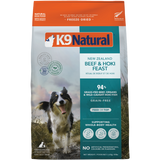 K9 Natural, Dog Food, Freeze Dried, Beef & Hoki (4 Sizes)