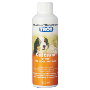 Troy, Dog & Cat Healthcare, Supplements, Calcium Syrup