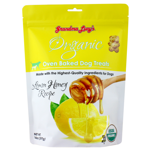 Grandma Lucy's, Dog Treats, Organic Lemon Honey