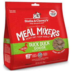 Stella & Chewy's, Dog Food, Meal Mixers, Freeze Dried, Duck Duck Goose