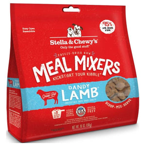 Stella & Chewy's, Dog Food, Meal Mixers, Freeze Dried, Dandy Lamb