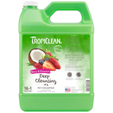 TropiClean, Dog & Cat Hygiene, Shampoos & Conditioners, Deep Cleaning Berry & Coconut Shampoo (2 Sizes)