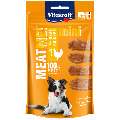 Vitakraft, Dog Treats, Meat Me!, Mini Chicken (By Carton)