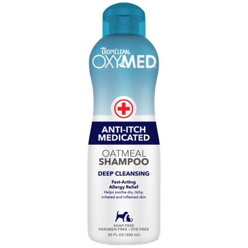 TropiClean, Dog & Cat Healthcare, Others, OxyMed Anti-Itch Medicated Oatmeal Shampoo (2 Sizes)