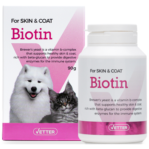 Vetter, Dog and Cat Healthcare, Supplements, Biotin