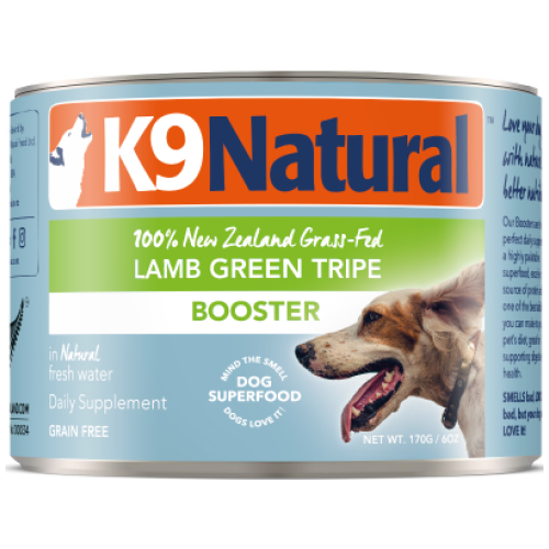 K9 Natural, Dog Food, Boosters, Lamb Green Tripe (By Carton)