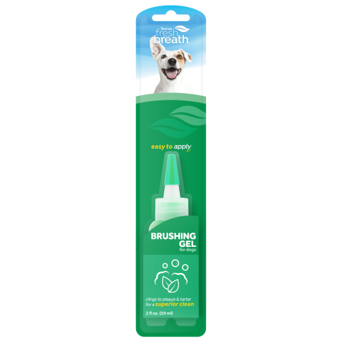 TropiClean, Dog Hygiene, Oral & Dental Care, Fresh Breath, Oral Care Kit Brushing Gel