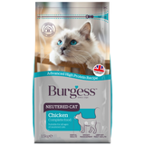 Burgess, Cat Dry Food, Neutered Cat, Chicken
