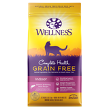 Wellness Complete Health, Cat Dry Food, Grain Free, Indoor, Salmon & Herring Meal (2 Sizes)