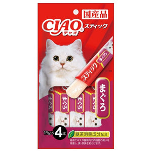 Ciao, Cat Treats, Stick In Jelly, Maguro (Tuna)