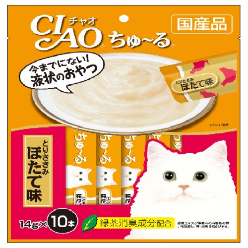 Ciao, Cat Treats, Churu, Chicken Fillet Scallop