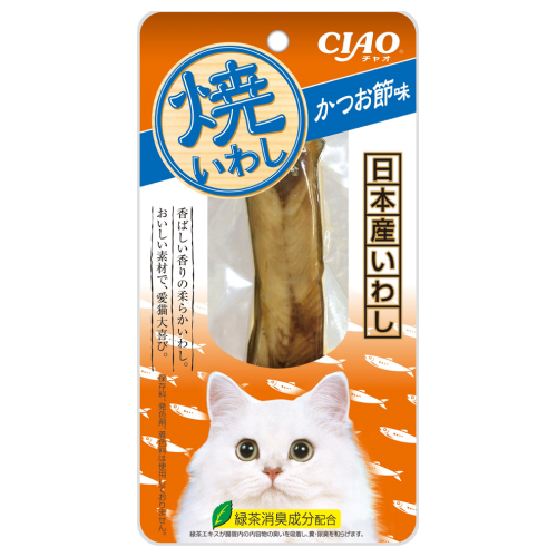 Ciao, Cat Treats, Grilled Iwashi Fillet, Bonito