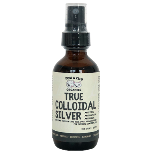 Dom & Cleo Organics, Dog and Cat Healthcare, Supplements, Colloidal Silver Spray