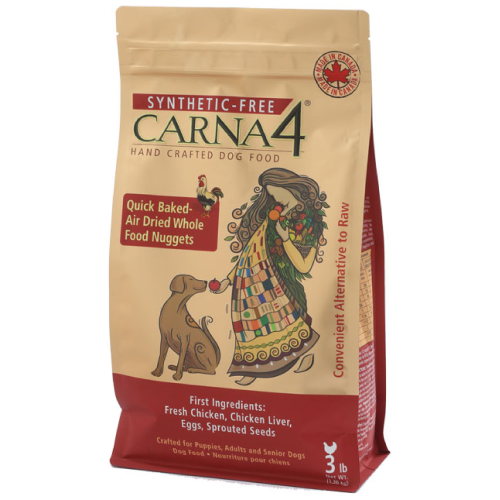 Carna4, Dog Dry Food, Air Dried, Grain Free, Chicken