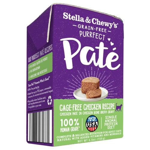 Stella & Chewy's, Cat Wet Food, Purrfect Pate, Cage-Free Chicken