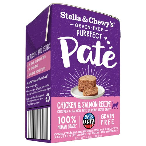 Stella & Chewy's, Cat Wet Food, Purrfect Pate, Chicken & Salmon Medley