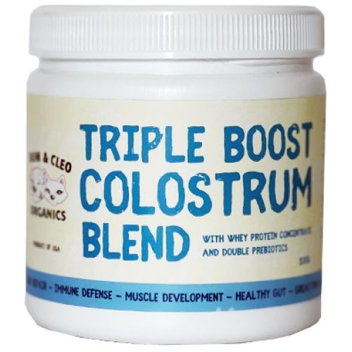 Dom & Cleo Organics, Dog and Cat Healthcare, Supplements, Triple Boost Colostrum Blend