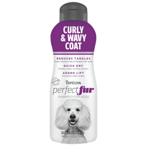 TropiClean, Dog Hygiene, Shampoos & Conditioners, PerfectFur Curly & Wavy Coat Shampoo