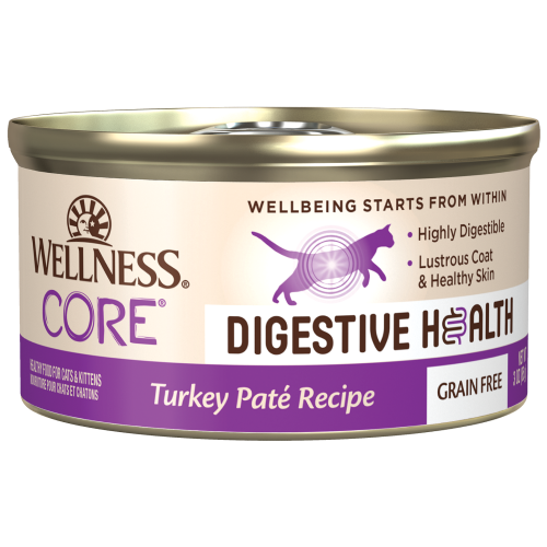 Wellness Core, Cat Wet Food, Digestive Health, Pate, Turkey