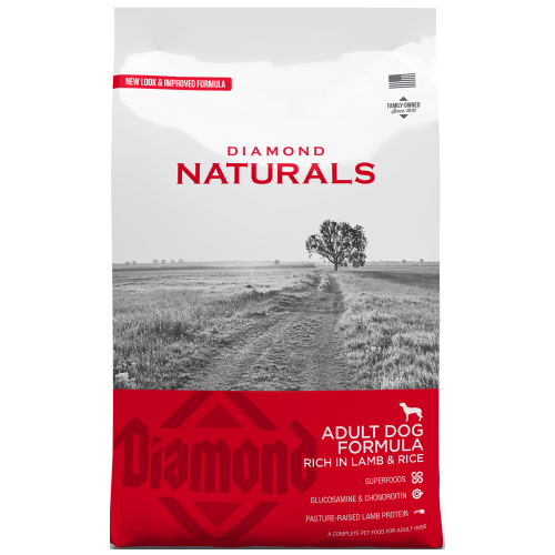 Diamond Naturals, Dog Dry Food, Adult, Lamb & Rice (2 Sizes)