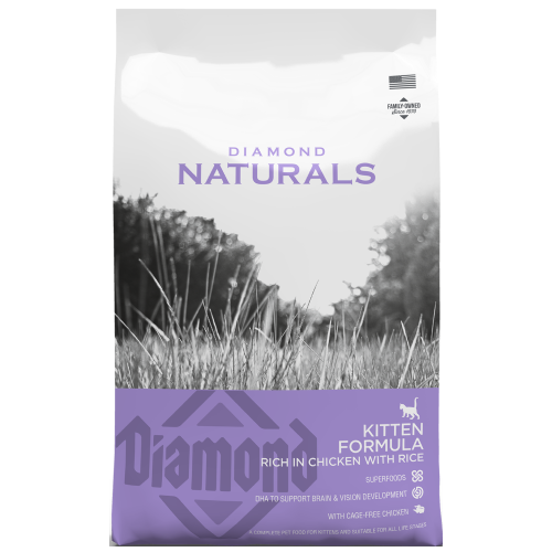 Diamond Naturals Cat Dry Food Kitten Chicken with Rice Natural Pet Store Singapore