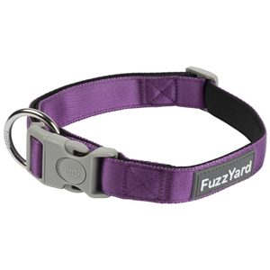 FuzzYard, Dog Collars & Harnesses, Grape Collar (3 Sizes)