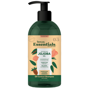 TropiClean, Dog Hygiene, Shampoos & Conditioners, Essentials Jojoba Oil Control Shampoo