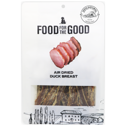 Food For The Good, Dog & Cat Treats, Air Dried, Duck Breast