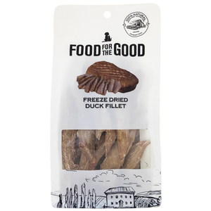 Food For The Good, Dog & Cat Treats, Freeze Dried, Duck Fillet