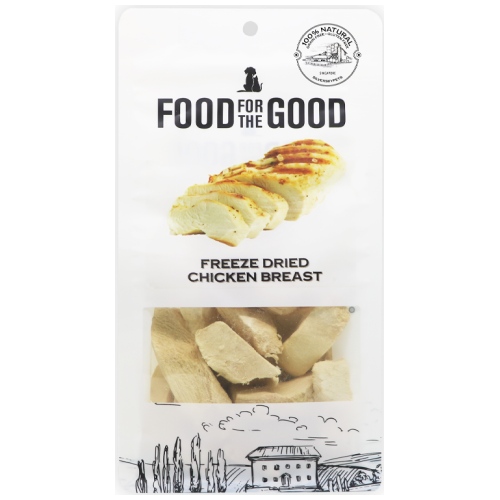 Food For The Good, Dog & Cat Treats, Freeze Dried, Chicken Breast