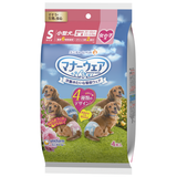 Unicharm, Dog Hygiene, Pee & Poo, Manner Wear, Trial Pack Female Dog Diapers (4 Sizes)