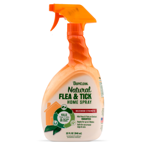 Tropiclean, Dog & Cat Healthcare, Fleas & Ticks, Natural Flea & Tick Spray For Home